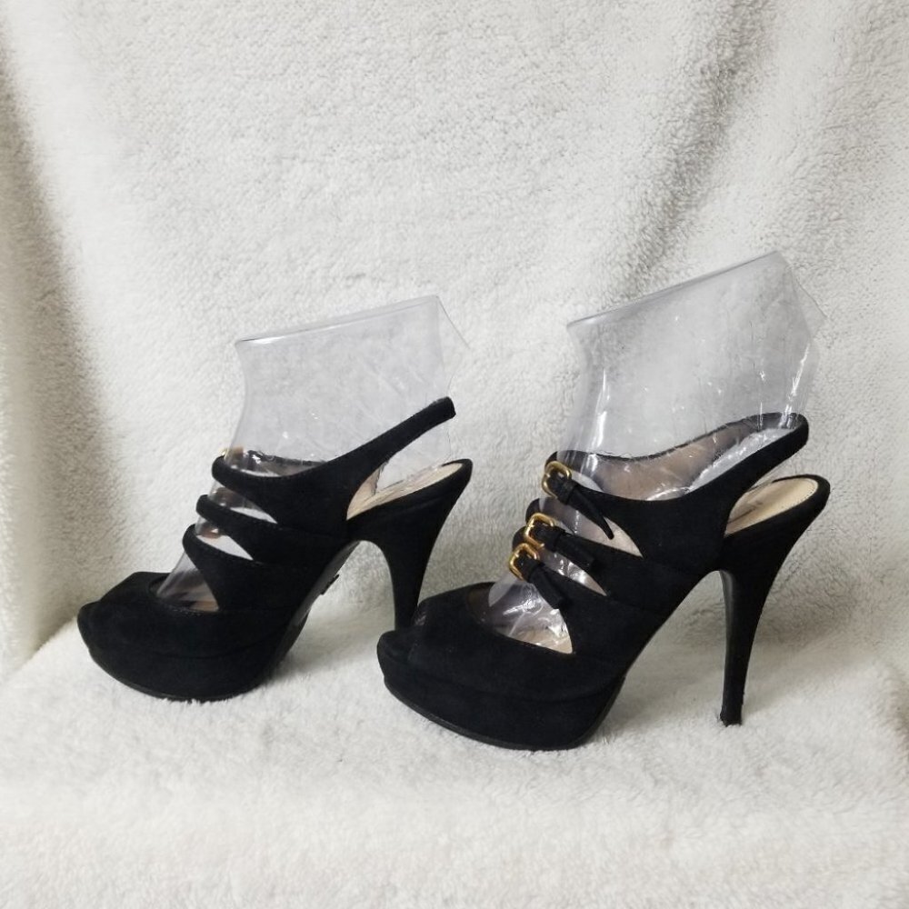 Prada 3 strap slingback heels - Picture 2 of 8